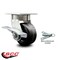 Service Caster 4 Inch Kingpinless Phenolic Wheel Swivel Caster with Brake and Swivel Lock SCC SCC-KP30S420-PHR-SLB-BSL - alternate 2